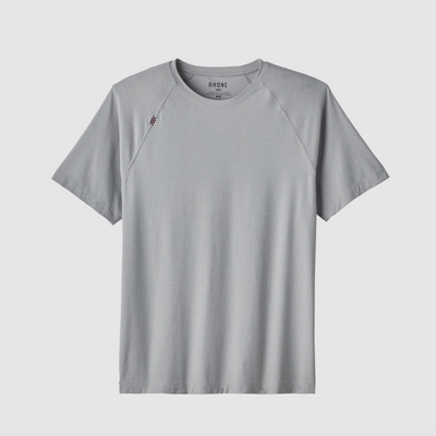 Rhone - Reign T-Shirt - Light Gray Heather