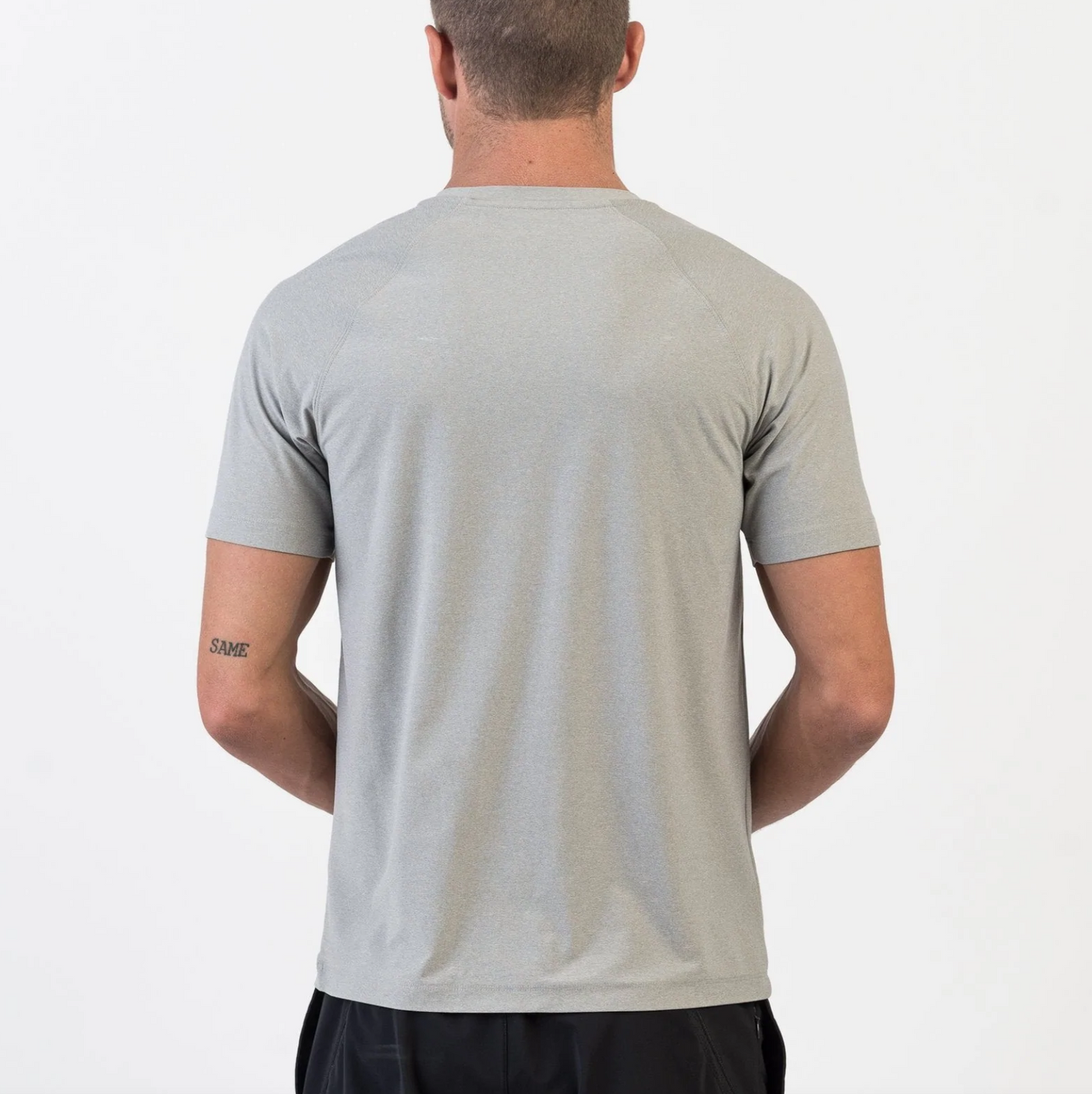 Rhone - Reign T-Shirt - Light Gray Heather