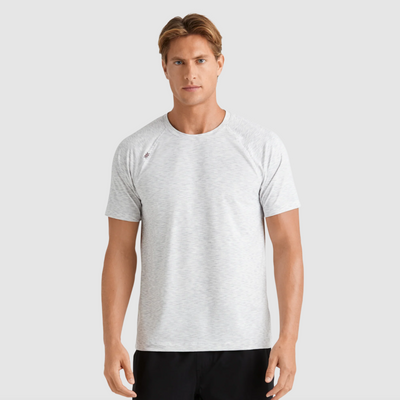 Rhone - Reign Training T-Shirt - Gray Space Dye