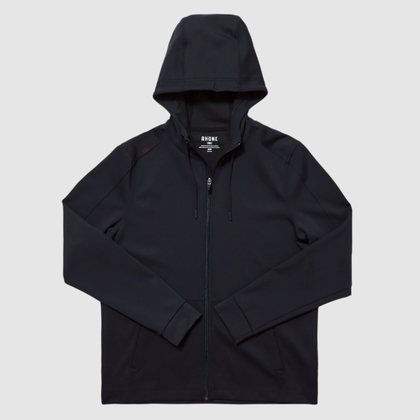 Rhone - Spar Full Zip Hoodie - Black