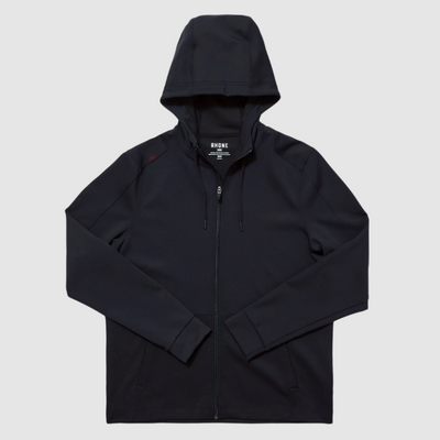 Rhone - Spar Full Zip Hoodie - Black
