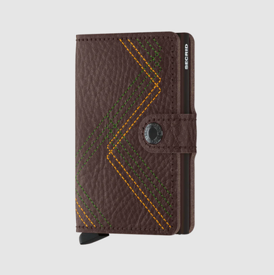 SECRID - Miniwallet - Stitch Linea Espresso