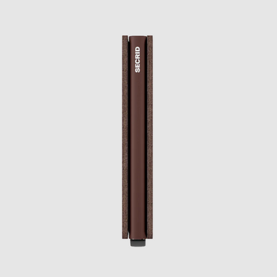 SECRID - Slimwallet - Saffiano Brown