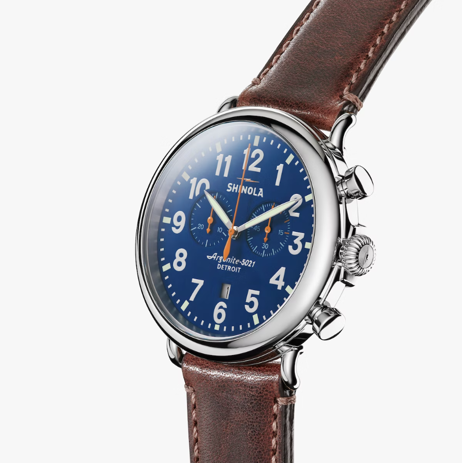 Shinola - Runwell 47mm Watch - Blue