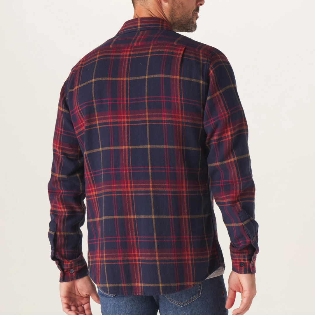 The Normal Brand - Mountain Overshirt - Cider Plaid