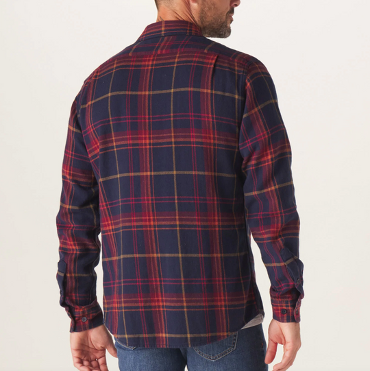 The Normal Brand - Mountain Overshirt - Cider Plaid