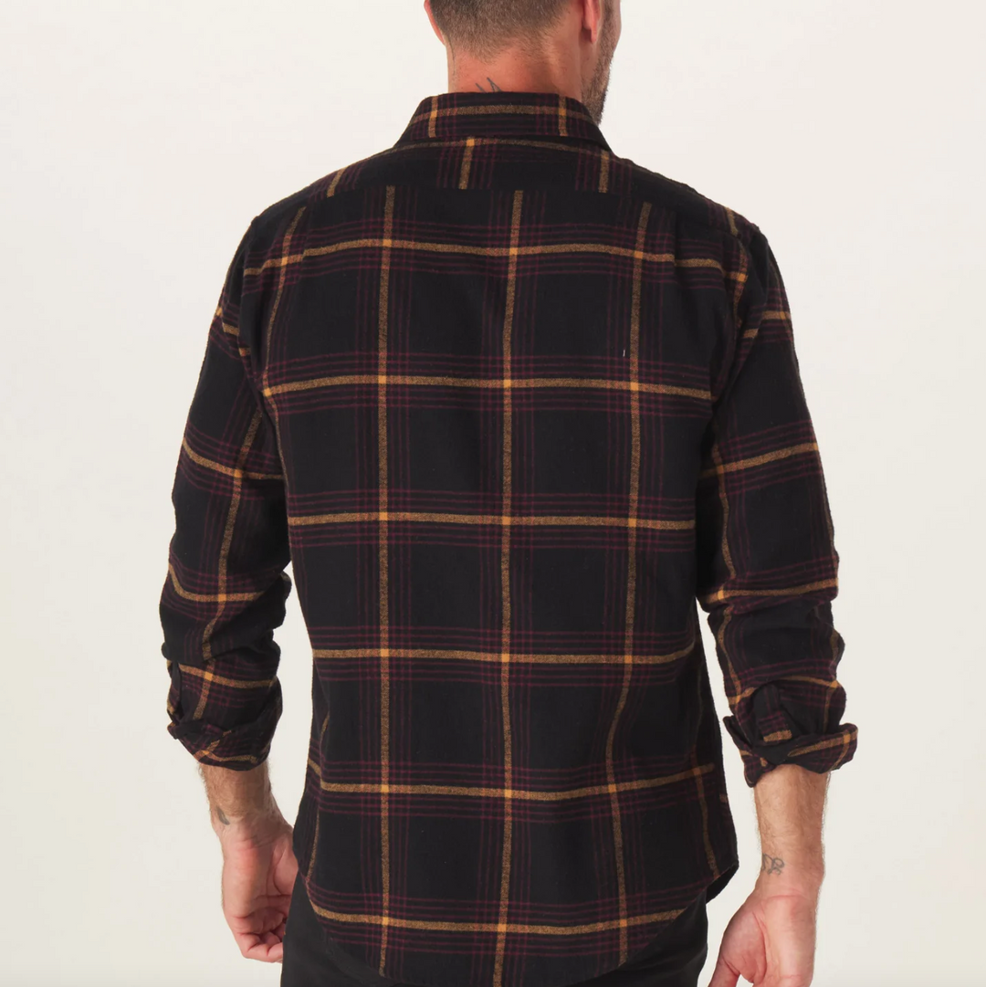 The Normal Brand - Stephen Shirt - Black Plaid