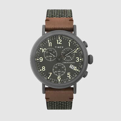 Timex - Standard Chronograph 41mm Watch - Green