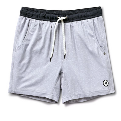 Vuori - Kore 5" Short - Platinum Dashed Lines