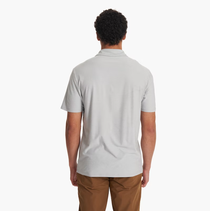 Vuori - Strato Tech Polo - Platinum Heather