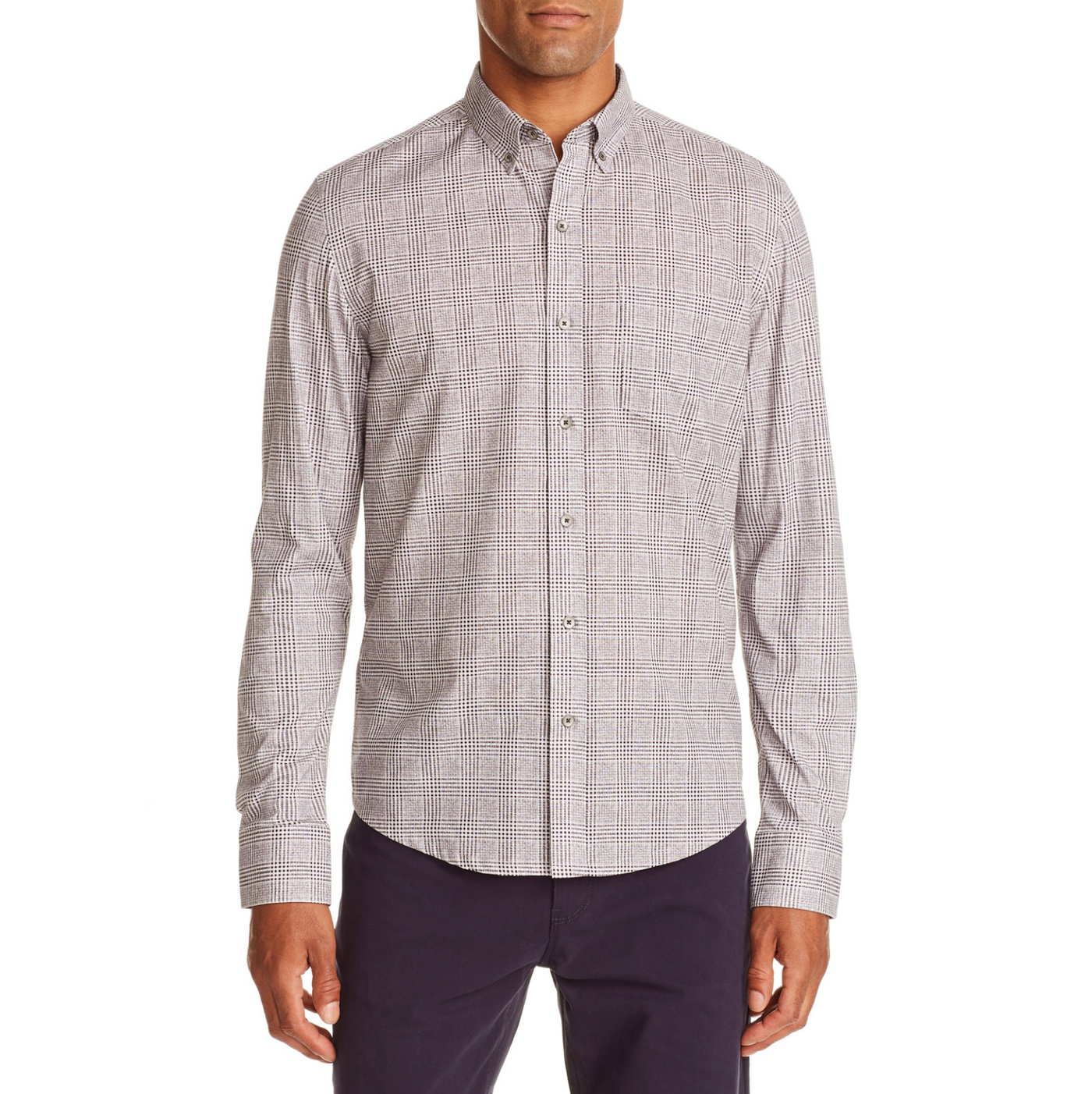 W.R.K. - Check Reworked Shirt - Charcoal