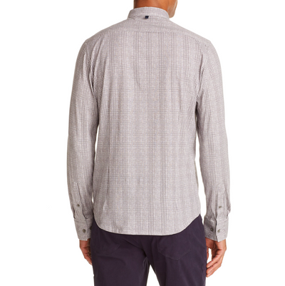 W.R.K. - Check Reworked Shirt - Charcoal