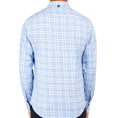 W.R.K. - Mini Geo Reworked Shirt - White
