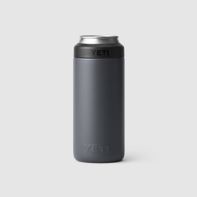 YETI Rambler Colster Slim Can Insulator - Charcoal