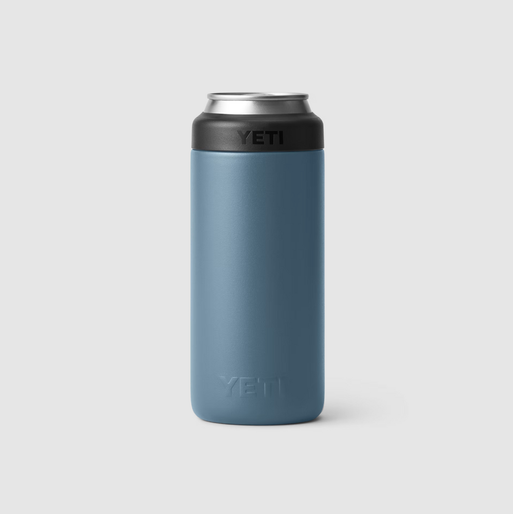 YETI - Rambler Colster Slim Can Cooler - Nordic Blue