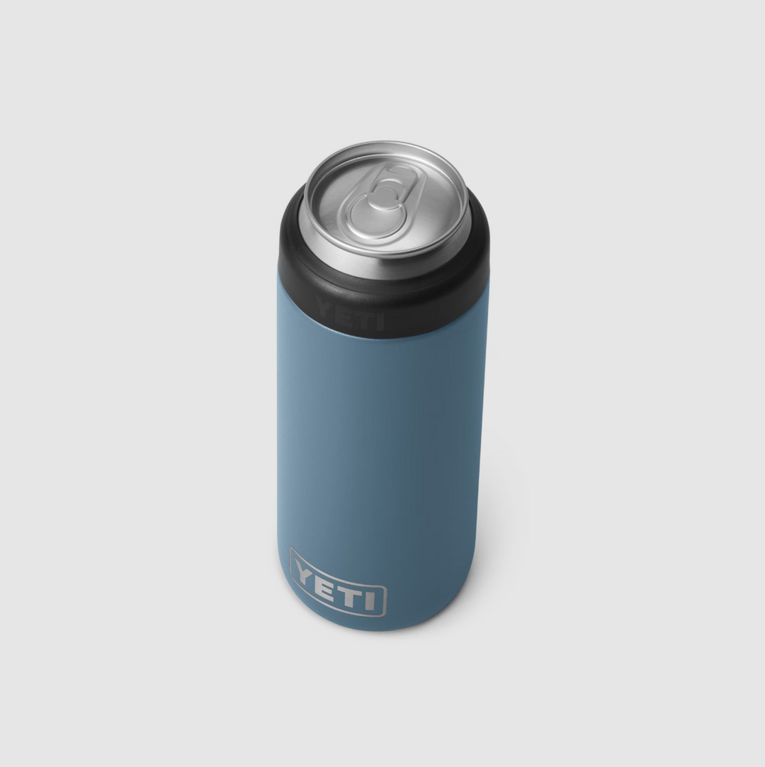 Yeti - 12 oz Rambler Colster Slim Can Insulator Nordic Blue