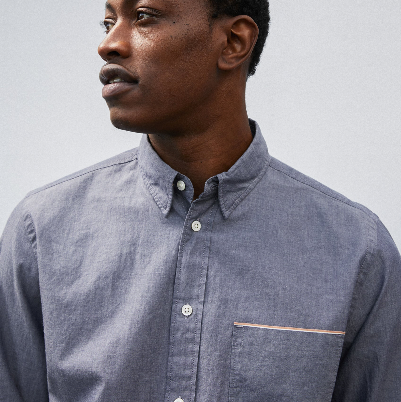 Billy Reid - MSL 1-Pocket Shirt - Blue