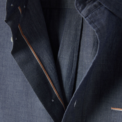 Billy Reid - MSL 1-Pocket Shirt - Blue