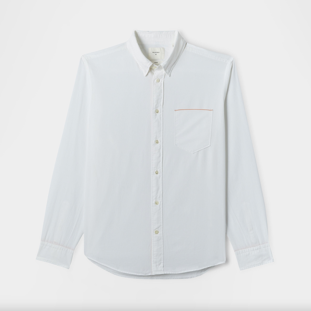 Billy Reid - MSL 1-Pocket Shirt - White