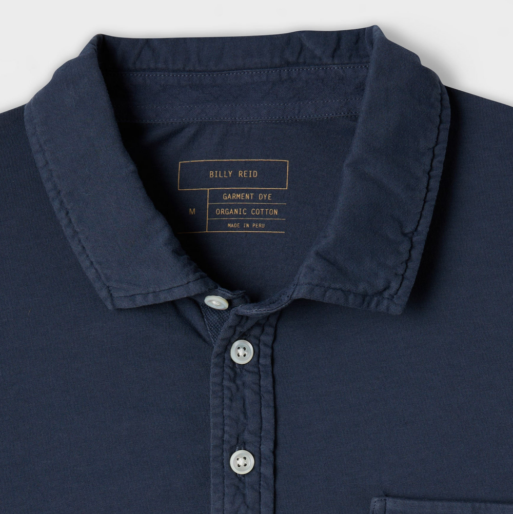 Billy Reid - Pensacola Polo -  Navy