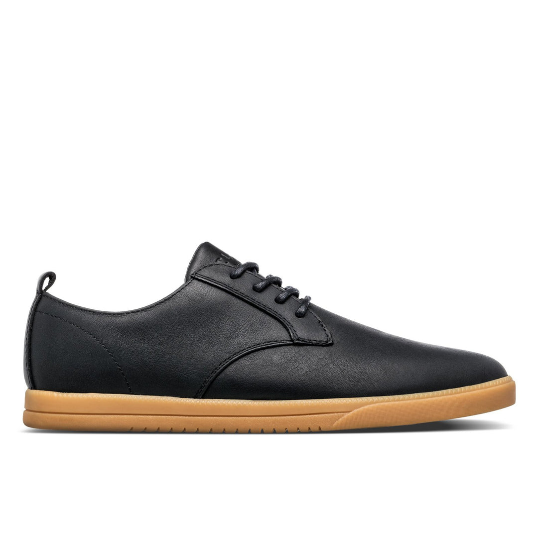Clae - Ellington Sneaker - Black Leather / Light Gum