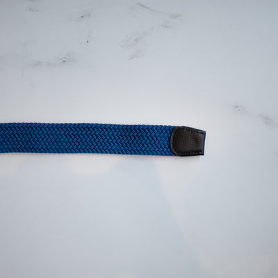 DIBI - Elastic Braided Belt - Navy & Blue