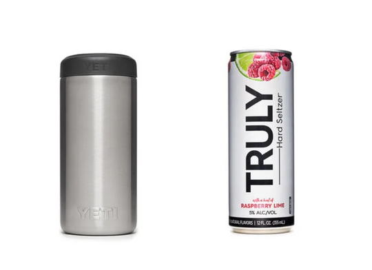 YETI Rambler Colster Slim Can Insulator - Black