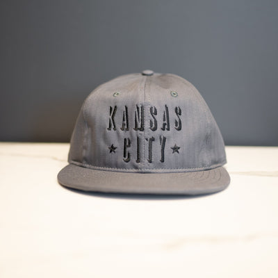 Sandlot for ULAH - Kansas City Flatbill Hat - Charcoal