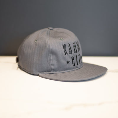 Sandlot for ULAH - Kansas City Flatbill Hat - Charcoal