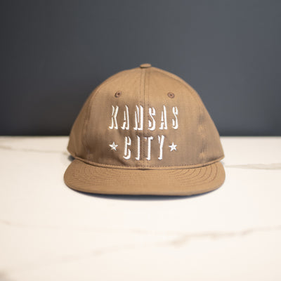 Sandlot for ULAH - Kansas City Flatbill Hat - Tan