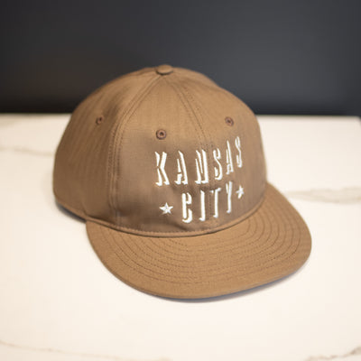 Sandlot for ULAH - Kansas City Flatbill Hat - Tan