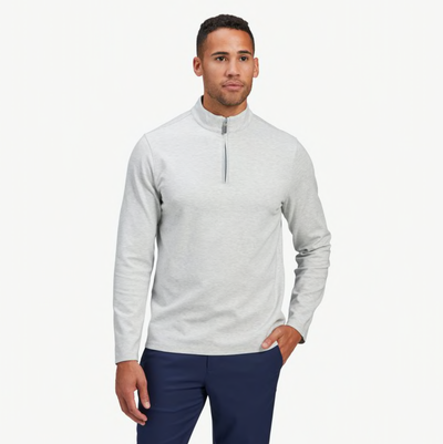Mizzen + Main - ProFlex 1/4 Zip - White