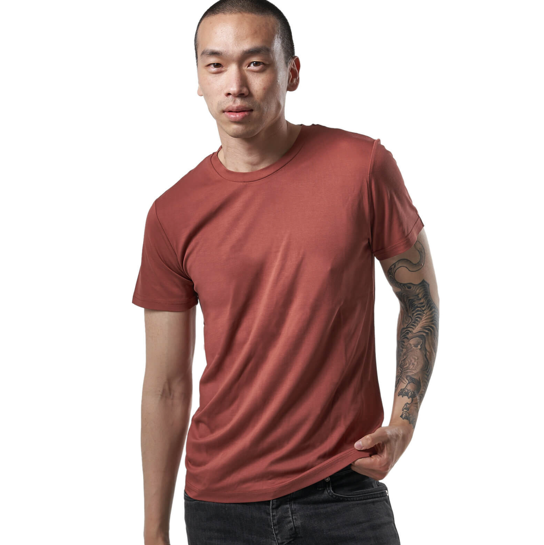 Mr. Davis - Everyday Tee - Rust