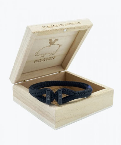 Pig & Hen - Icy Ike Bracelet - Black/Black