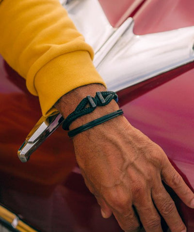 Pig & Hen - Icy Ike Bracelet - Black/Black