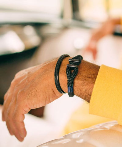 Pig & Hen - Icy Ike Bracelet - Black/Black