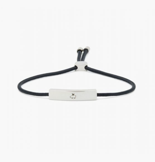 Pig & Hen - Mad Matt Bracelet - Navy / Silver
