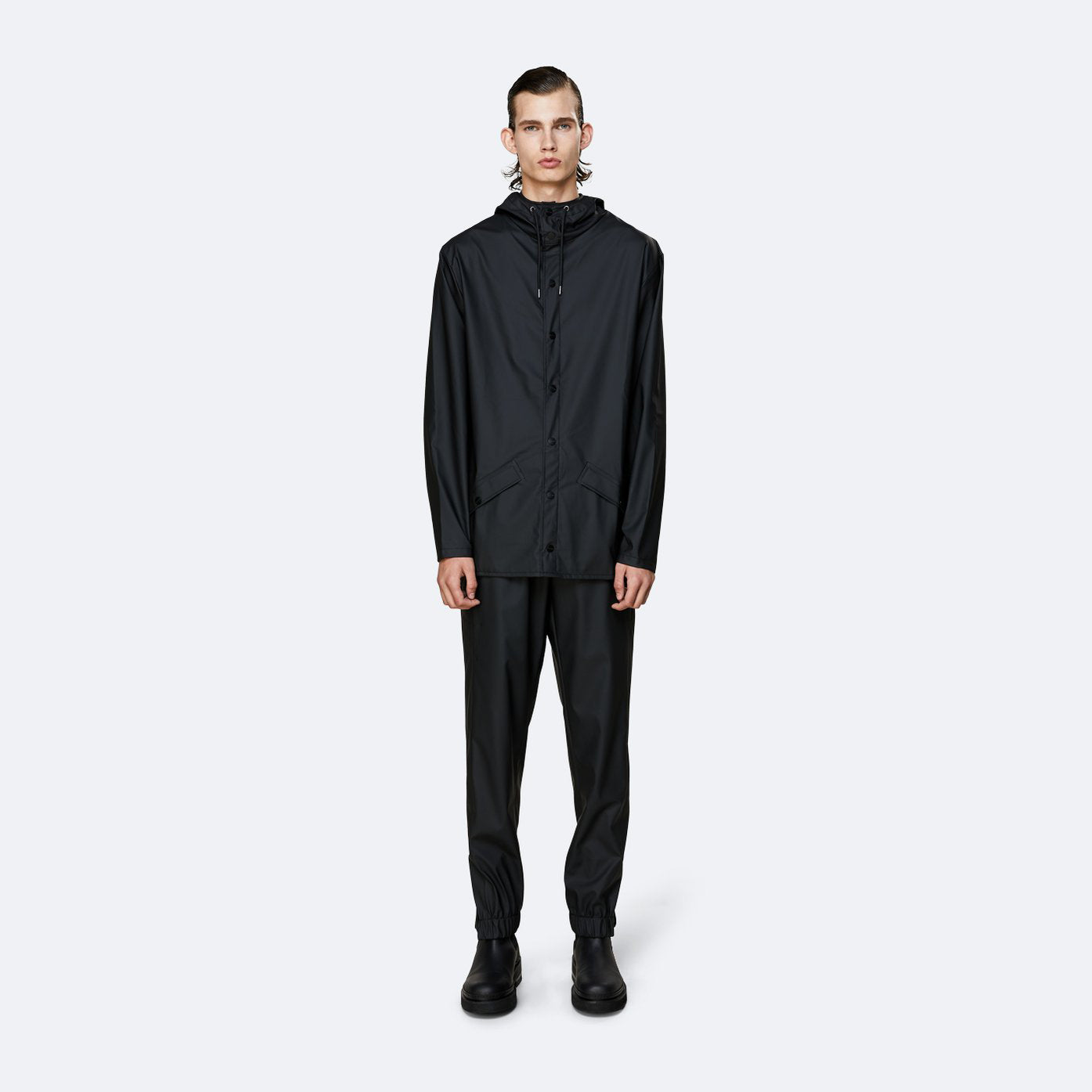 Rains - Jacket - Black