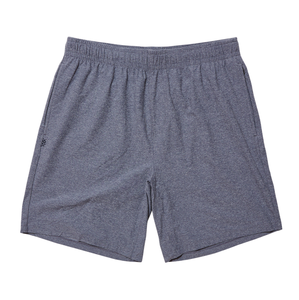 Rhone - Reign Midweight Short 8" - Midnight Heather