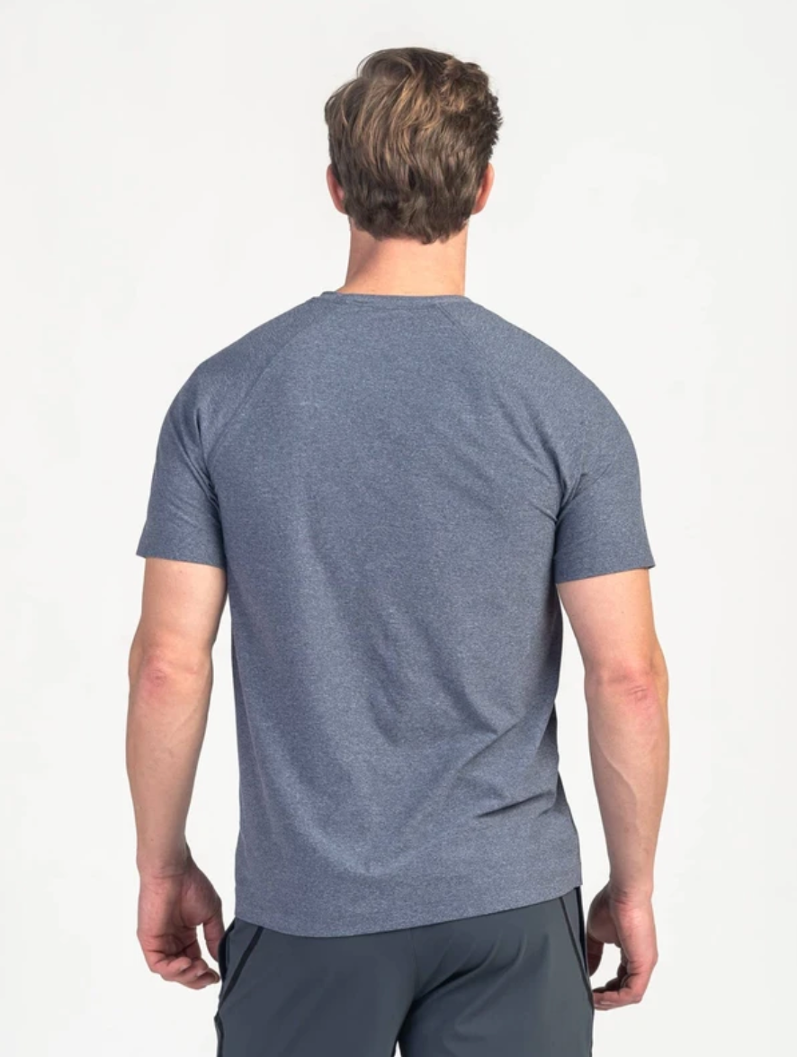 Rhone Reign Training T-Shirt - Midnight Heather