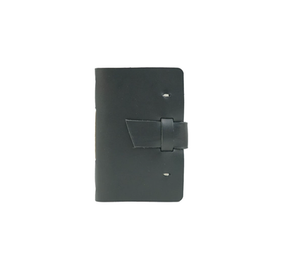 Rustico - Good Book Leather Journal Series Black - Pro Pocket 3.5" x 5.5"