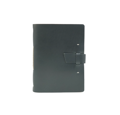 Rustico - Good Book Leather Journal Series Black, Pro Medium 6" x 8"