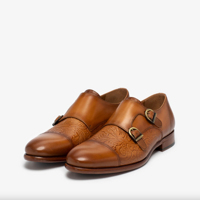 TAFT - Lucca Monk Shoe in Honey Floral