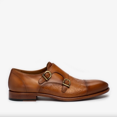 TAFT - Lucca Monk Shoe in Honey Floral