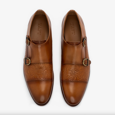 TAFT - Lucca Monk Shoe in Honey Floral