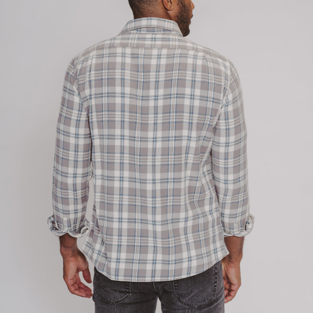 The Normal Brand - Mountain Overshirt - Blue Haze