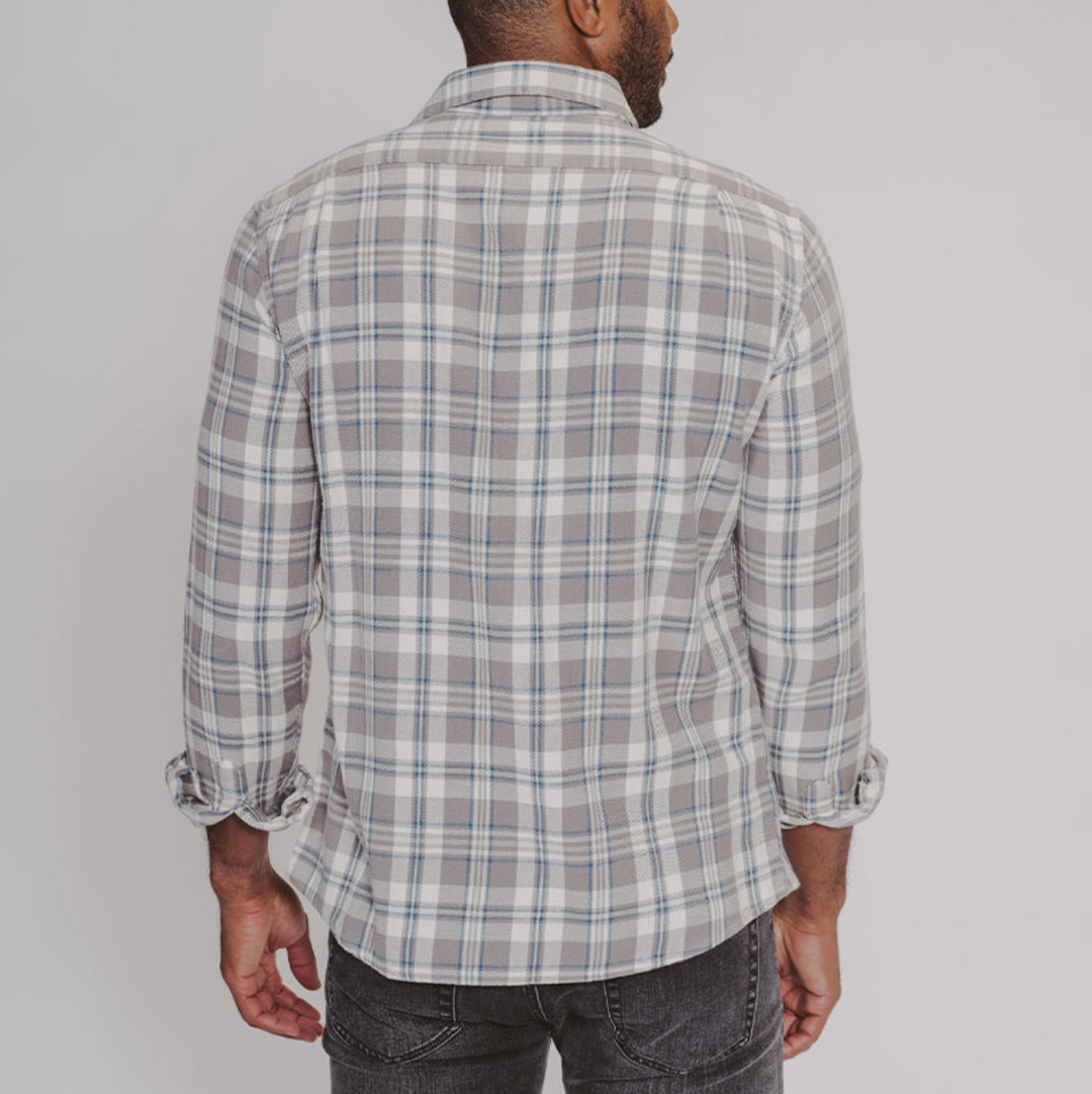 The Normal Brand - Mountain Overshirt - Blue Haze