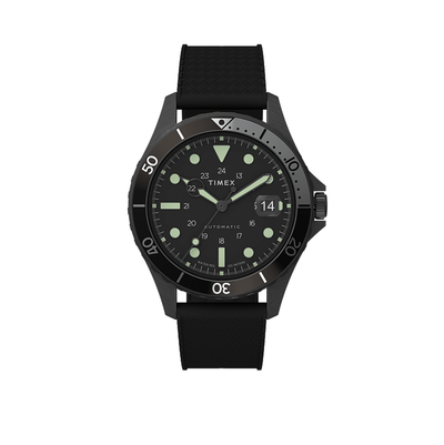 Timex - Navi XL Automatic Watch - Black - 41mm