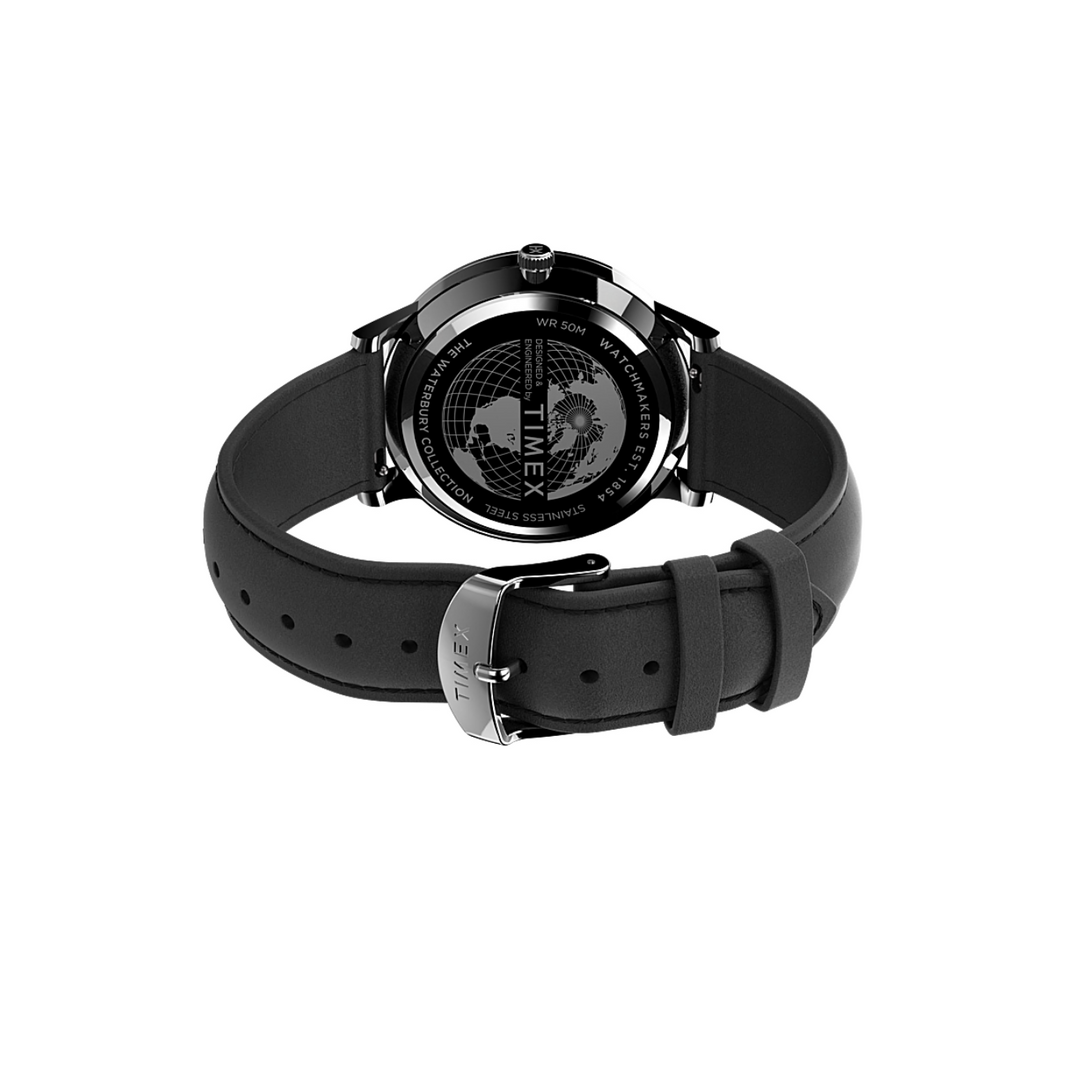 Timex waterbury black cheap