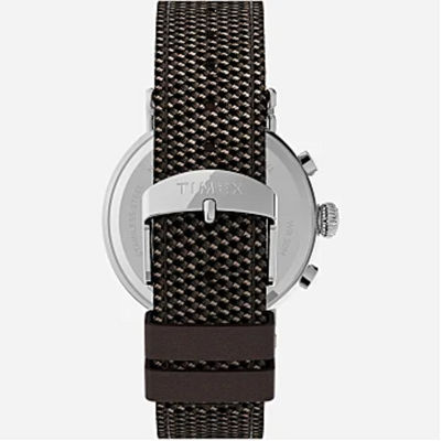 Timex - Standard Chronograph 41mm Watch - Brown Hybrid